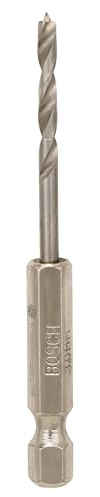 Bosch 1x PRO Wood HSS Brad Point Drill Bit | for Softwood, Hardwood, Ø 3,00 mm, Professional Accessory Drill Drivers
