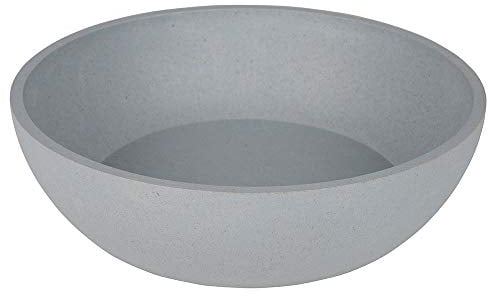 District 70-5349 - Bamboo Hundenapf - Eisblau - Large: 21 x 21 x 6, 3 cm (1.600 ml)