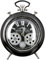 Casablanca - Uhr, Wecker - Transmission - Metall - schwarz/Silber - Höhe 25 cm