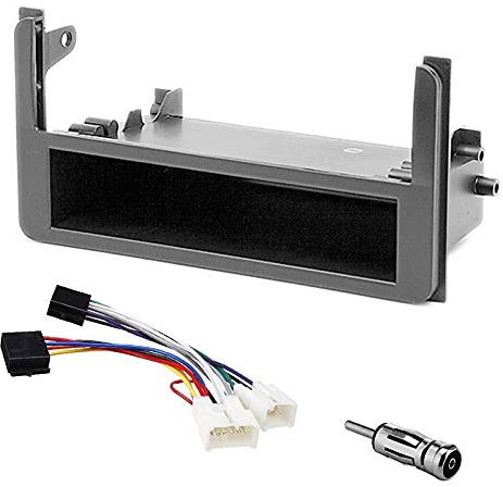 Sound-way Kit Montage Cadre de Radio Adaptateur Autoradio 1 DIN Compatible avec Toyota Yaris, 4Runner, Rav4, Celica