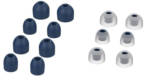 Adhiper 7 Pairs WF-1000XM4 Replacement Ear Tips Compatible with Sony WF-1000XM3 WF-1000XM4 Headphones Silicone Eartips for Sony Headphone Accessories (Dark Blue)