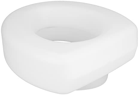 Erhöhter Toilettensitz, Toilettensitz, tragbare Toilettensitzerhöhung, behindertengerechter Toilettensitz, sicher für Badezimmer