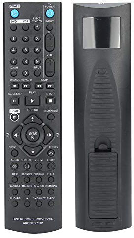 Telecomando, Dvd/VCR/DVDR Sostituzione del Telecomando Pulsanti in Silicone Buona Trasmissione del Segnale Telecomando Dvd per RC286H/RC297H/RC397H