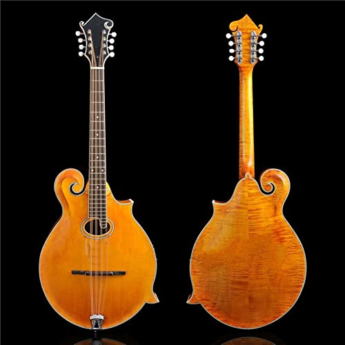 KERREY Mandoline D'érable Épinette Solide Instrument Musique Mandoline