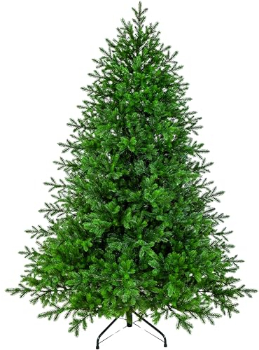 EveXmas - Altair - 215cm- Hochwertiger künstlicher Weihnachtsbaum – Einfach zu montieren – Hergestellt in der EU Wunderschöne Baumspitzen aus 100% PE - Sehr natürlich aussehender Baum