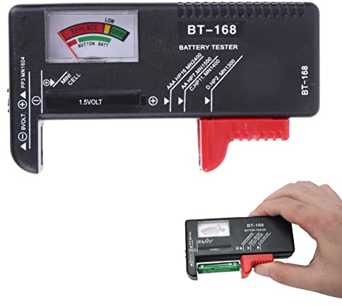 Batterietester Für AAA AA C 9V, Batterie Prüfgerät Für AA Und AAA, Batterie Prüfer, Batterietester, Batterie Prüfgerät, Prüfgerät Für Batterien, Batterietester Digital, Batt Tester, Batterienprüfgerät