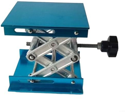 RANRAO Aluminium Router Lift Tisch, Holzbearbeitung Gravur Labor Heben Stand Rack 4x4 Aluminium Router, Lift Plattform Holzbearbeitung Bänke, 1511937928