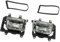 WOZIES Nebelscheinwerfer auto Nebelscheinwerfer Stoßstangenlicht Für BMW E30 318I 325I 325E 63171385945/63171385946