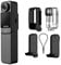 C300 4K 30FPS Mini Action Camera 5G/2.4G WiFi Sports Camera Dual Touch Control Screens 154° Wide Angle Lens 6-Axis Gyro Stabilization 30M Waterproof Night Vision Detachable Battery with an