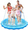 LOVICVKEM Tapis de Jet d'eau pour Jouets Enfants,170cm Tapis De Pulvérisation D'éclaboussure d'eau Splash Sprinkle Play Mat,Jeu d'eau Extérieurs pour Filles et Garçons de Les Jardins et Les Pelouses