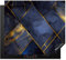 Kitchenyeah© Protezione Piano Induzione 58x51 cm Coperchio Piano Piastra Cottura Copri Fornelli Coprifornello Proteggi Tappetino Antigraffio Copripiano Cucina Cucina Oro - Blu - Aerei