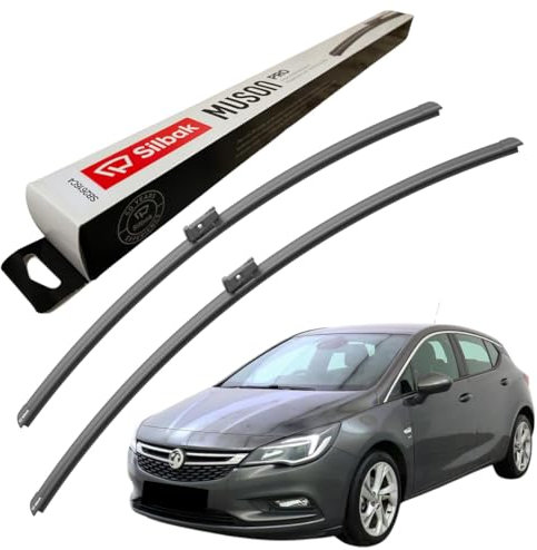 Silbak Windscreen Wipers, fits for VAUXHALL ASTRA (09/2015-12/2022) Front Wiper Blades, 700mm/600mm