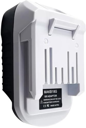 Replacement Adapter for Makita B Series 18V Li-ion Battery To for G Series BL1815G BL1813G