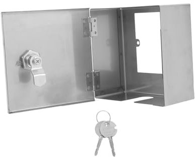 GLEAVI Edelstahl-schließfach Mit 86 Steckdosen Für Ladegehäuse Für Elektrofahrzeuge Mit Schlossschlüsseln Isolierbox Für Den Außenbereich