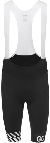 Gore WEAR Herren Swiftride Optical Kurze Trägerhose, Schwarz, XXL EU