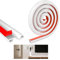 1M White Mini Cable Trunking, Flexible Self Adhesive Trunking for Electric Cables, Soft PVC Side Opening Cable Wire Cover, Cable Hiders for Wall Mounted TV, Hide Wires on Wall and Floor