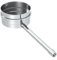 Schornstein Kondensatschale mit Ablauf 250mm seitlich 1/2“ Nippel aus Edelstahl einwandig, Durchmesser 300 mm