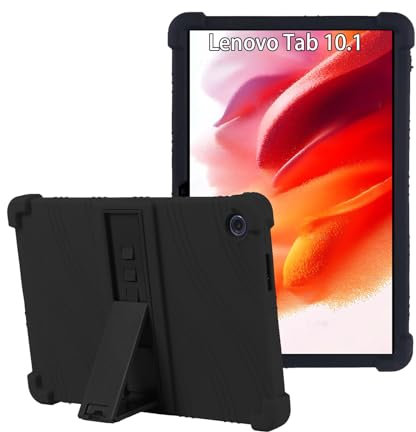 XLTTONG - Funda de silicona para tablet Lenovo, 10.1 pulgadas, anticaídas, para Lenovo, TB311FU 2025, color negro