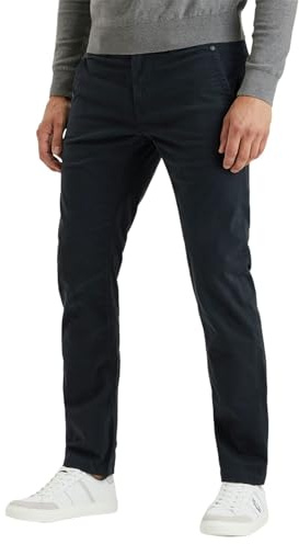 PME Legend Herren Chinohose American Classic Chino - Relaxed Fit - Blau Beige Grün