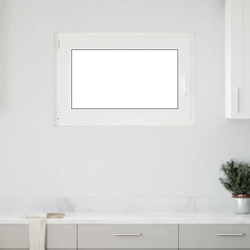 Brokky 4108362 Finestra Seminterrato RISOR 90x70 cm Anta Ribalta DIN Sinistra Finestra seminterrata Piccola