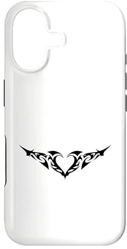 Hülle für iPhone 17 Gothic Herz Emo Tribal Herz Liebe Tattoo Aesthetic