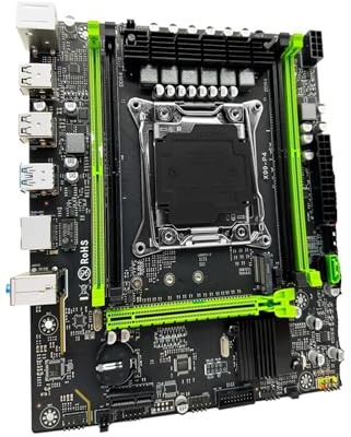 Kit scheda madre X99 P4 con CPU LGA2011-3 E5 2640 V4 DDR4 16 GB (1 * 16 GB) 2133 MHz RAM NVME M.2 SATA(Motherboard+RAM)