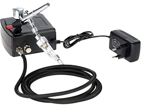 Dual Action Airbrush mit Kompressor Spritzpistole for Tornado Sandstrahlpistole Air Brush Auto Tattoo Nagellack Präzisionsinstrumentenwerkzeug