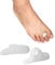 Pedimend™ Silicone Gel Toe Orthotics Crests Pads | Hammer Claw Crooked Mallet Toes Props Straightener Corrector | Under Toe Support | Bunion Corns Blisters Protector - 10 PACK - (5PAIRS))