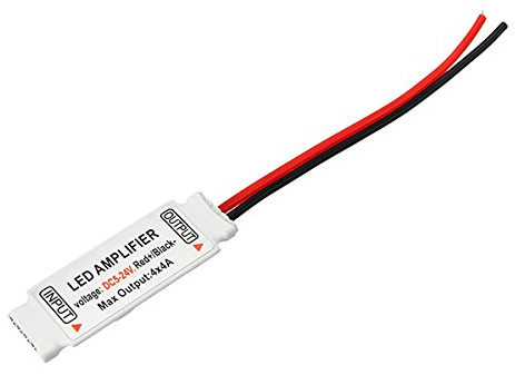 MASUNN DC5-24V 4Ch X 4A Mini RGBW Verstärker 5 Pin Controller Für 5050 RGBW LED Strip Light