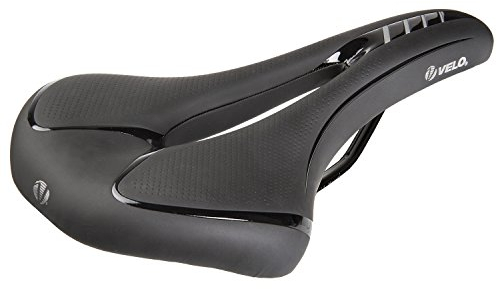 Velo Fit Athlete FC M-Wave Comp V Fahrradsattel, Schwarz