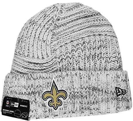 New Era New Orleans Saints NFL 2019 Sideline Women Beanie Heather Graphite - One-Size