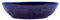 Maxwell & Williams DR0454 Schale oval, 32 x 27 cm – Serie Arc – Indigoblau Keramik glatt in attraktiver Geschenkbox