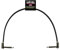 Ernie Ball 12 Single Flat Ribbon Stereo Patch Cable, 1 unidad, 30 cm - Black