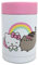 Puckator LPOT24A Hello Kitty & Pusheen the Cat - Olla reutilizable de acero inoxidable con aislamiento térmico para bebidas frías y calientes, 500 ml