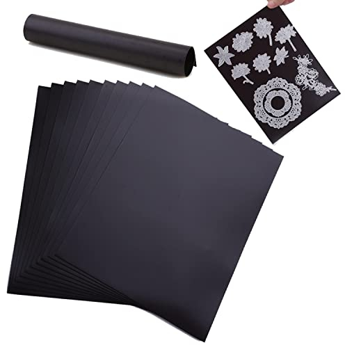 10 Stück A4 magnetische Blätter Magnete zum Basteln 0,5 mm für Metall-Stanzformen Aufbewahrung Orangize Handwerk Werkzeug Scrapbooking, Kunst und Handwerkflexible Platziermatten, 29,7 x 20,8 cm