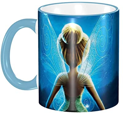 Tasse für Tinkerbell 330 ml Feine Keramiktasse mit makelloser Glasuroberfläche Teetasse für den Geburtstag eines Freundes