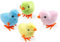 Ostern Aufzieh Huhn Spielzeug, 4 Stück Huhn Spielzeug Geschenk Geht für Kleine Junge Und Mädchen, Osterdeko Küken, küken Spielzeug Oster