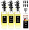SAEIV Essig und Ölflaschen Set (6x160ml), Ölflasche mit Ausgießer, mit 30 DIY-Labels, Ölspender Glas zum Befüllen, Speziell für Outdoor-Grillliebhaber Konzipierte Tragbare Olivenöl Flasche