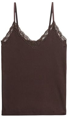 Superdry Essential Spitzenbesatz Cami T8 Weste Pullover, Damen-Oberbekleidung, 36-38