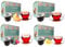 Caffè Vulcanus - 60 capsules soluble - Mélange de saveurs : Thé anglais, Thé au citron, Thé à la pêche et Thé aux baies - Capsules compatibles avec Nescafé Dolce Gusto