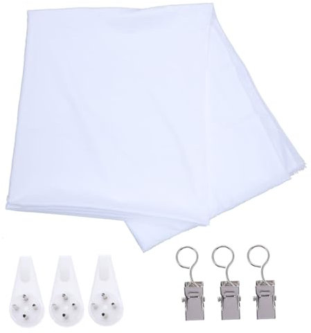 DOITOOL Professional Photo Backdrop 2.4m x 2m Decorative Photography Background Video Backdrop Screen for Decor