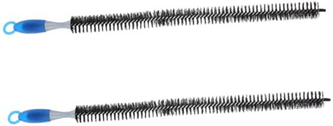 OUNONA 2pcs Engine Cleaning Brush Long Flexible Dryer Vent Tool Lint Cleaner for Radiator Flush and Cleaner Use in Garage Workshop