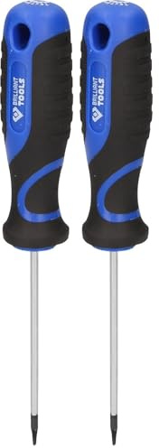 BRILLIANT TOOLS BT034901 Tournevis TORX, T6 [Powered by KS TOOLS] (Lot de 2)