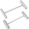 Gosknor 2 Pcs New Hinges Gap Adjusting Wrenches, 0.55-0.98in Professional Hinge Adjustment Tool Adjuster Heavy Duty Door Hinge Repair Wrench for Fire Clean Room Security Door