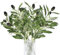 JJUNW 5 Stück Olivenzweige künstliche Pflanzen, Simulation Grüner Olivenbaum Deko 28cm Künstliche Zweige Kunstzweige Deko für Hochzeit Garten Tischdekoration Büro Indoor Outdoor Dekoration
