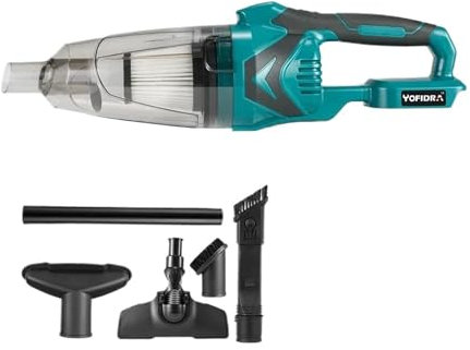 Aspirateur Électrique Sans Fil Yofidra, Outil De Nettoyage Et D'épilation D'intérieur, Compatible Avec Makita, Batterie 18 V