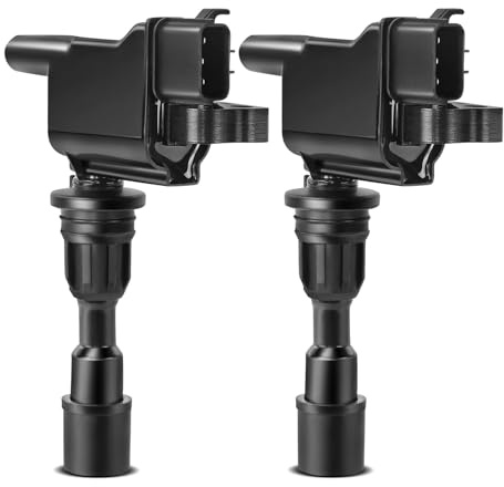 YHTAUTO Set of 2 Ignition Coil Packs Replacement for Mazda Miata 2001 2002 2003 2004 2005 1.8L I4 Replace BP6D18100A9U, BP6D18100A