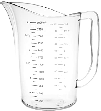 Vogue DB453 - Vaso medidor de policarbonato (3 L)