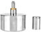 Alcohol Lamp 400ml Stainless Steel Thickened Alcohol Burner Laboratory Alcohol Lamp