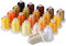 Simthread Polyester Maschinen Stickgarn, 800Y 21 Schnappen Spulen, Braun und Gold Farben für professionelles Stickdesign…